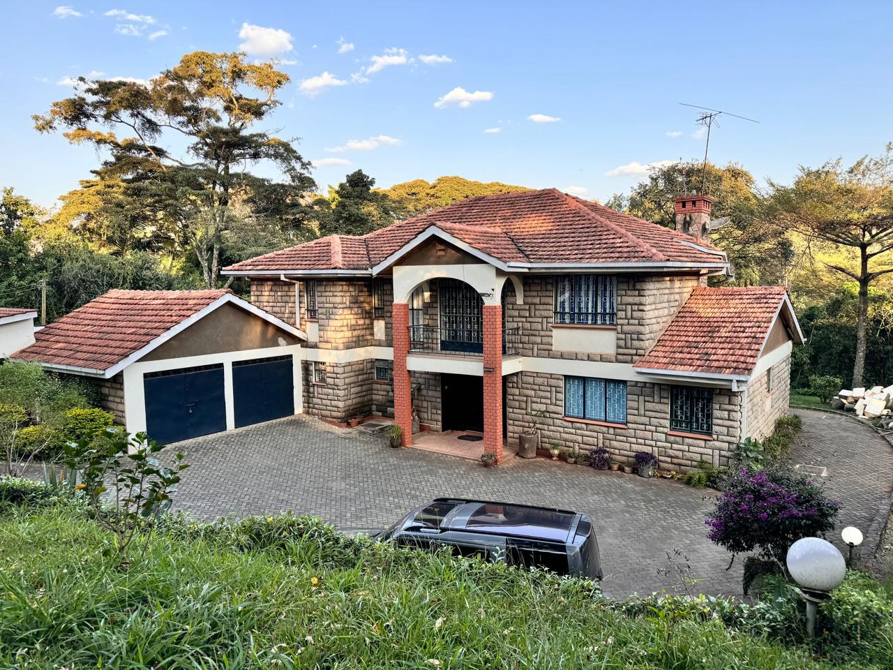 5-Bedroom Maisonette on 0.75 Acre Plot for Sale, Njumbi Road, Lavington